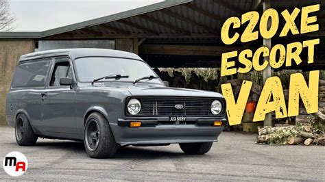 Wicked C Xe Swapped Mk Ford Escort Van More Smoke Youtube