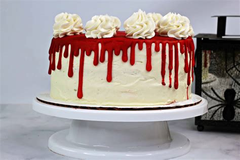 Halloween Cake Recipe Bloody Vampire Cake Sweet Peas Kitchen