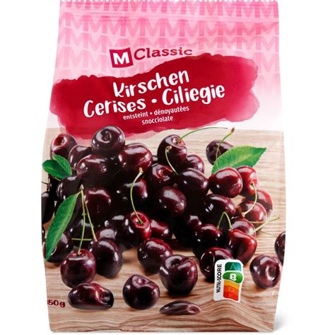 M Classic Kirschen Entsteint Ungezuckert Migros