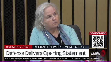 4 4 22 Romance Novelist Murder Trial Defense Opening Statement Part