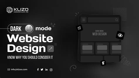 Dark Mode Website Design - Know Why You Should Consider It - Klizos ...