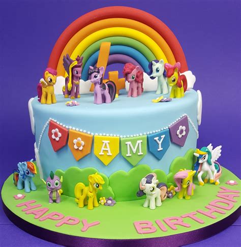 My Little Pony Happy Birthday Cake