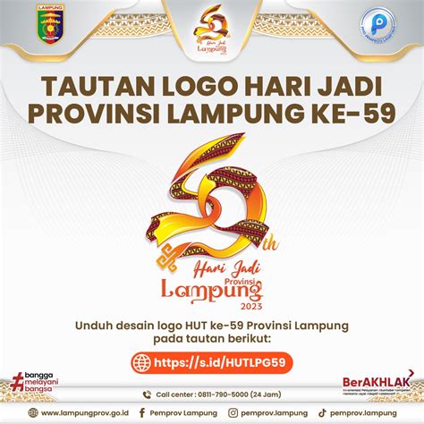 Filosofi Logo Hut Ri Ke Diskominfotik Provinsi Lampung The Best Porn