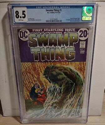 Swamp Thing 1 CGC 8 5 1972 DC Comics 1st Alec Linda Holland Matt