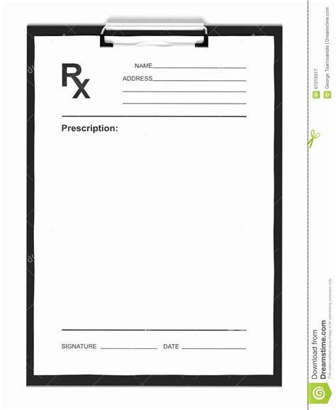 Free Printable Blank Prescription Label Printable Word Searches