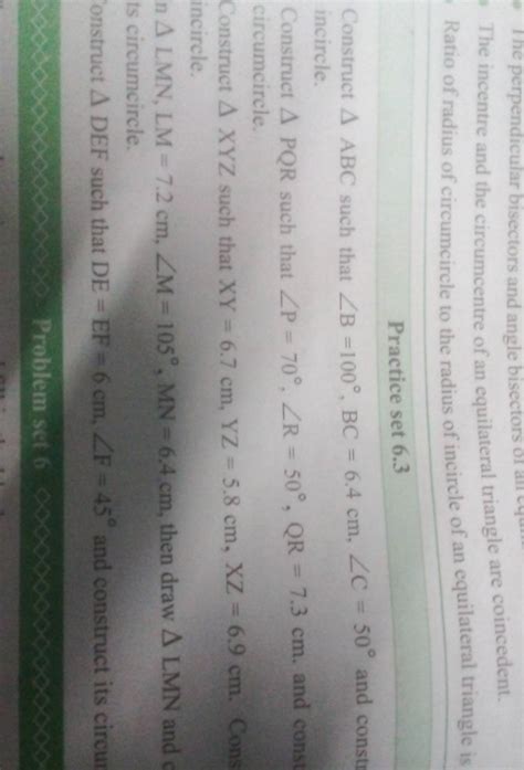 The incentre and the circumcentre of an equilateral triangle are coincede..