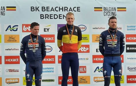 Merlier Nieuwe Belgisch Kampioen Beachrace Soudal Quick Step Pro