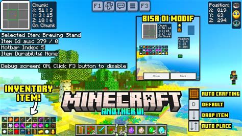 Update Another Ui Makin Banyak Fitur Berguna Di Mcpe Edisi