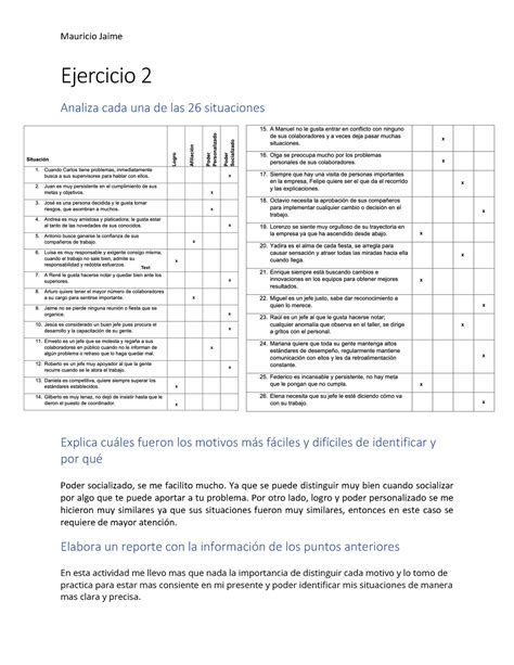 Ejercicio Direccion Y Estilos De Liderazgo Direcci N Y Estilos De