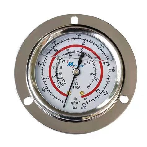 Yn Zt Back Front Flange Anti Vibration Refrigerant Meter R