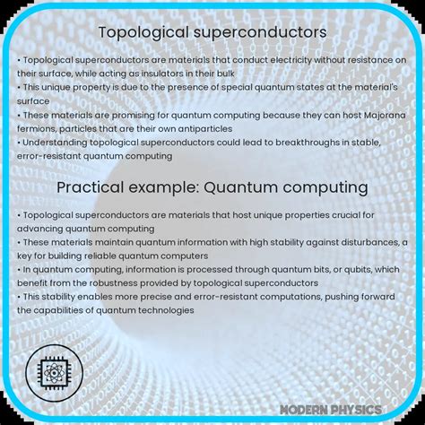 Topological Superconductors | Quantum Computing, Materials & Research