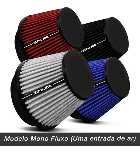 Filtro De Ar Esportivo Corolla Monofluxo 72mm Tunning Shutt MercadoLivre