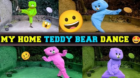 My Home Teddy Bear Dance 🤩 Funny Comedy 😂 Teddy Bear Dance Video