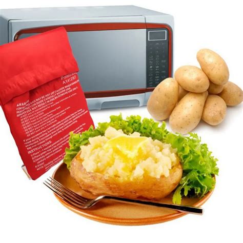 1 шт. горячая красная моющаяся плита мешок запеченный картофель ...