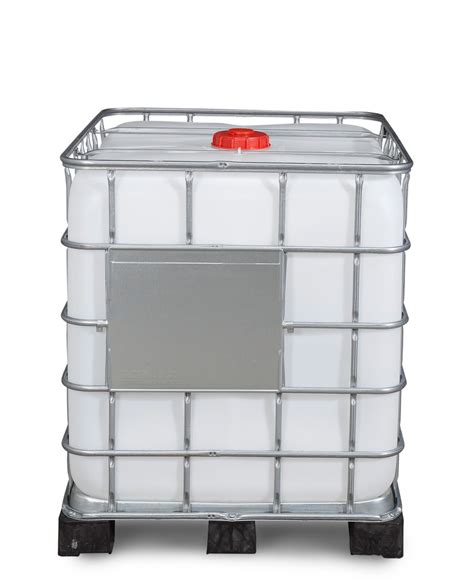 Cuve Recobulk IBC Pour Produit Dangereux Palette PE 1000 Litres