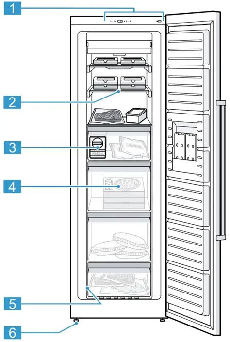 Siemens Gs N Iq Upright Freezer User Manual