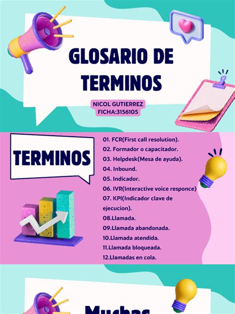 Glosario De Términos Pdf