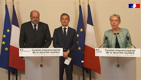 Dossier S Curit Routi Re La Premi Re Ministre Annonce De Nouvelles