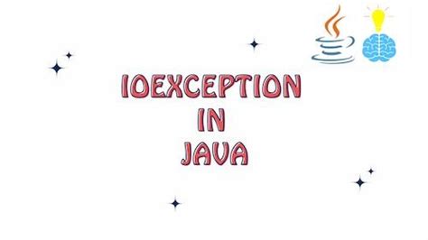 Ioexception In Java Javagyansite