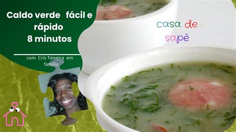 caldo verde bacon e linguiça calabresa COMO FAZER CALDO VERDE