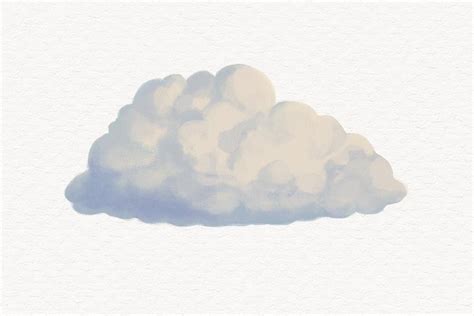 Download Free Image Of Nature Illustration Minimal Cloud Design By