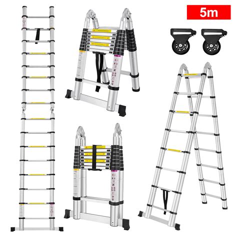 XMTECH Teleskopleiter Multifunktionsleiter Kaufland De