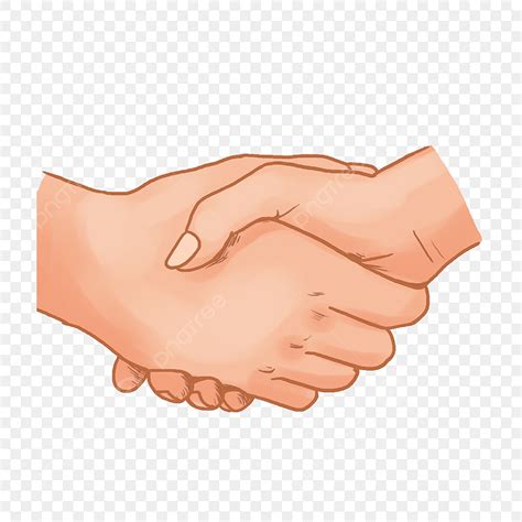 Gesture Illustration Png Picture Handshake Gesture Action Illustration