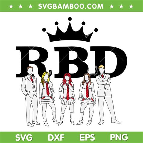 RBD Rebelde Tour 2023 SVG PNG Rebelde Concert SVG