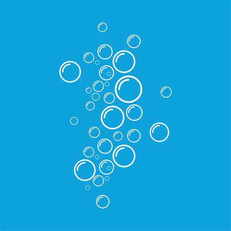 Bubble water vector illustration 17748260 Vector Art at Vecteezy