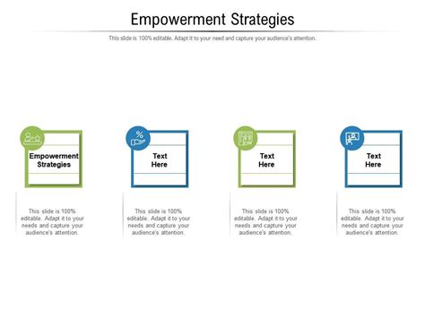 Empowerment Strategies Ppt Powerpoint Presentation Professional Format