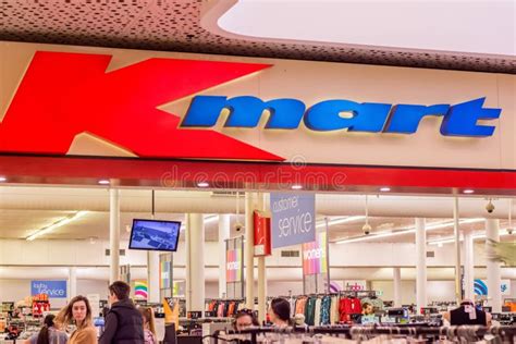 Entrance To Kmart Retail Store Kmart Australia Limited Is An