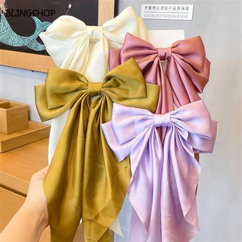 Women Ribbon Hair Tie Hair Accessories Bowknot Ribbons Braided Hairpins