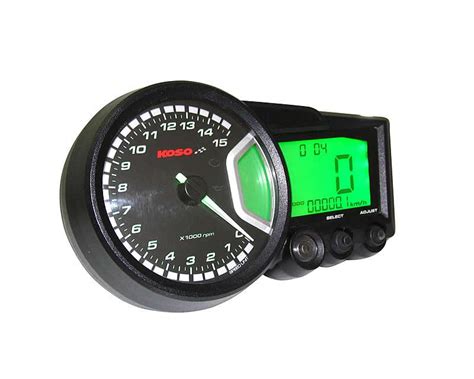 Multifunktions Tachometer Koso Rx Gp Style