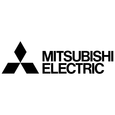 Mitsubishi Electric Logo Black and White – Brands Logos