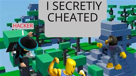 I 1v1d My Friend In Roblox Bedwars But I Secretly Cheated 250