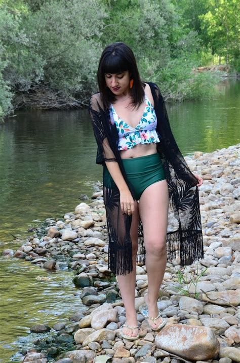 Bikini Flores Shein Swimwear Belleza