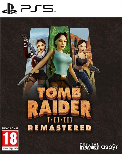 Tomb Raider I II III Remastered PS5 New Buy From Pwned Games