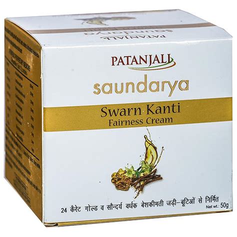 Buy Patanjali Saundarya Swarn Kanti Fairness Cream 50 G In Wholesale Price Online B2b