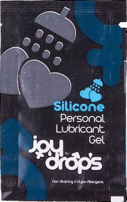 Joydrops Lubricant Gel Personal Sachet Silicone Natural 5ml - Skroutz.gr