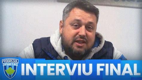 Interviu Antrenorul Andrei Erimia La Finalul Anului Youtube