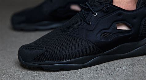 Reebok Furylite Triple Black - Sneaker Bar Detroit