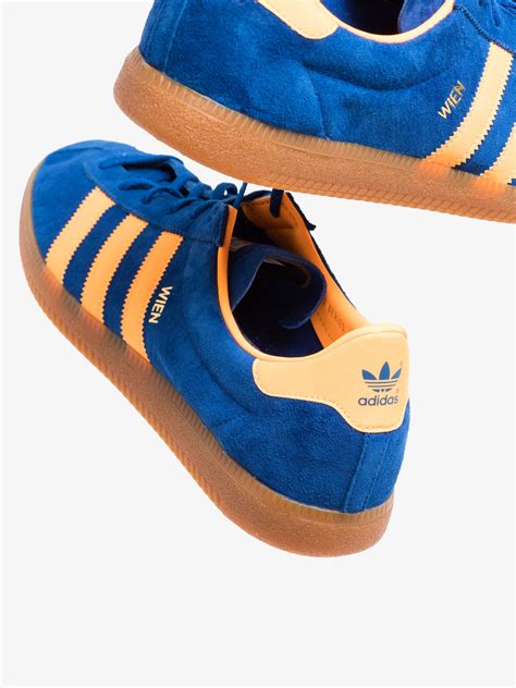 adidas Blue Wien Suede Sneakers | Browns