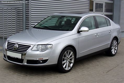 2008 Volkswagen Passat (B6) 2.0 TDI (140 Hp) | Technical specs, data ...