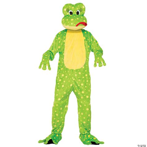 Adult Frog Freddy Mascot Halloween Express