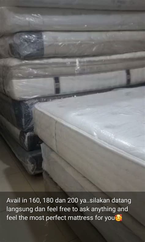 KASUR PREMIUM BRAND Spring Bed Latex Berbagai Brand Ukuran