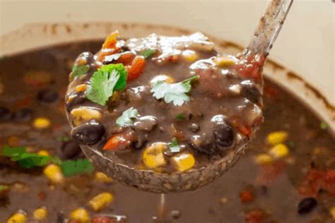 20 Minute Black Bean Soup The Recipe Critic