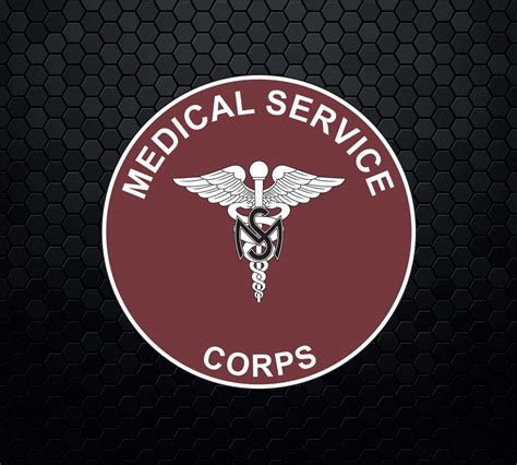 U S Army Medical Service Corps Branch Plaque Patch Logo Decal Emblem