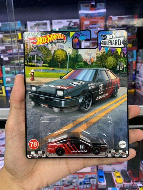 最新日本空運到港現貨 Hot Wheels HotWheels Premium Metal Real Riders Boulevard Series Toyota AE