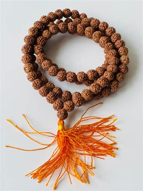 108 Rudraksha Mala Prayer Beads 108 Beads Japamala Handmade In Nepal