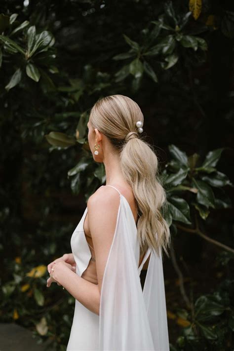 30 Ponytail Wedding Hairstyles